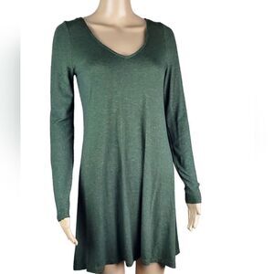 Express Heathered Evergreen Dress